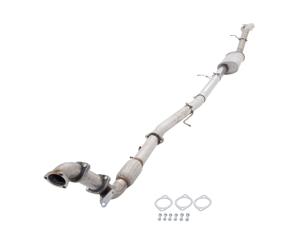 Sistema di scarico turbo-back XFORCE 3 senza catalizzatore acciaio ino