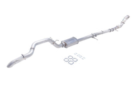 Sistema di scarico turbo-back XFORCE 3 con catalizzatore sportivo acci