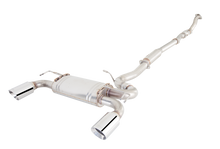 Carica l'immagine nel visualizzatore di Gallery, Sistema di scarico downpipe-back XFORCE 3 acciaio inox 409 - Mitsubish