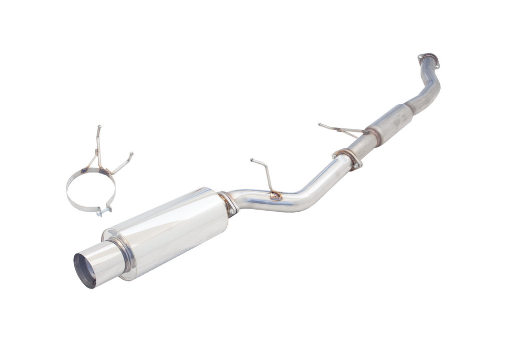 Sistema di scarico cat-back XFORCE 3 acciaio inox 409 - Nissan 200SX (
