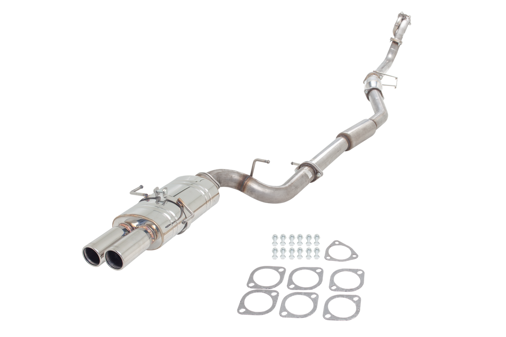 Sistema di scarico turbo-back XFORCE 3 acciaio inox 409 - Nissan 200SX