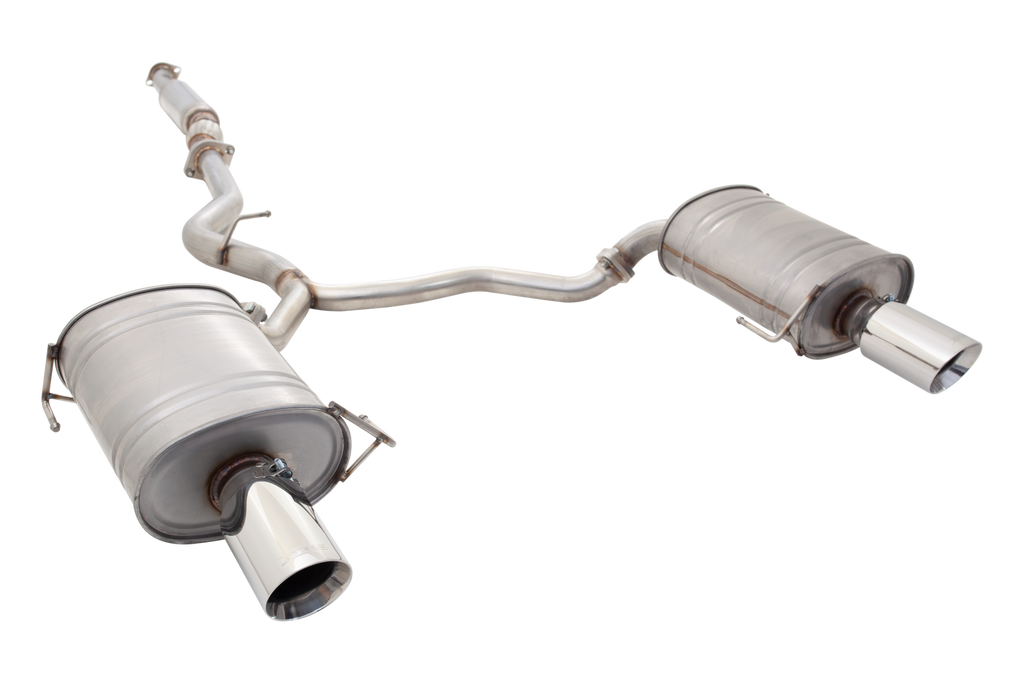 Sistema di scarico cat-back XFORCE 2.25 acciaio inox 409 - Subaru Lega