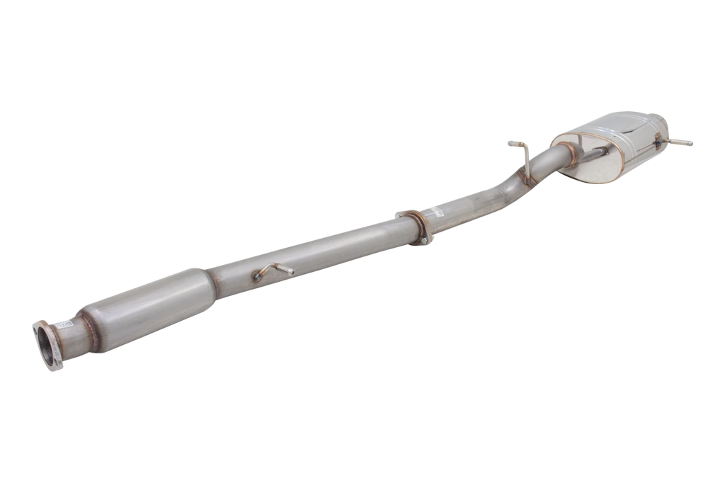 Sistema di scarico cat-back XFORCE 3 silenziatore singolo terminale ac