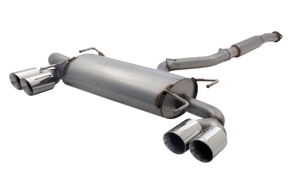 Sistema di scarico cat-back XFORCE 3 acciaio inox 409 - Subaru Impreza