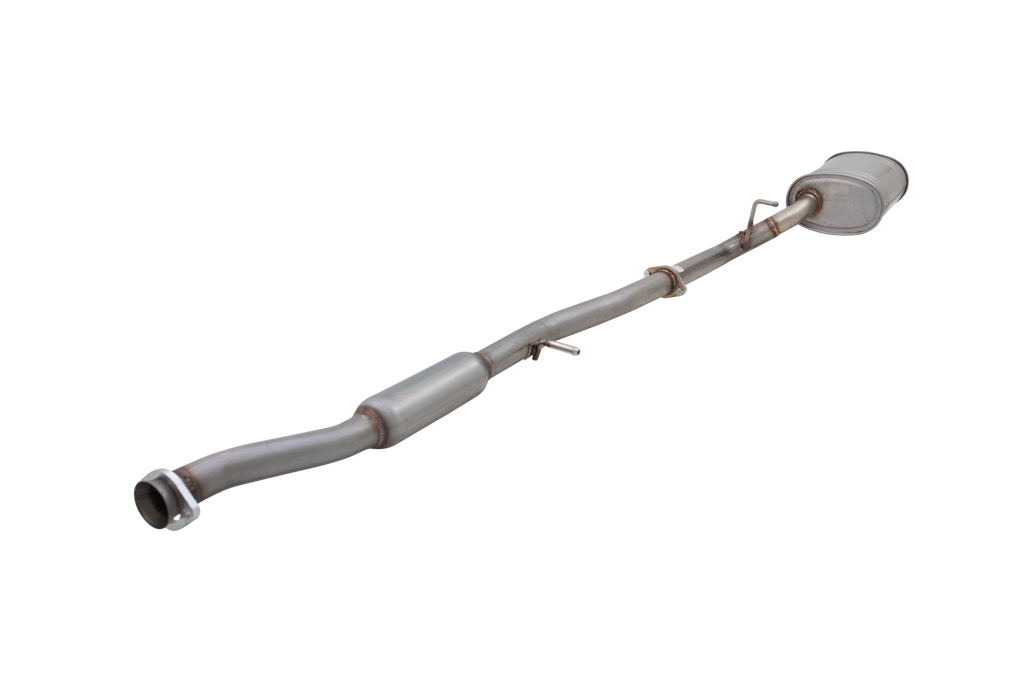 Sistema di scarico cat-back XFORCE 3 silenziatore doppio terminale acc
