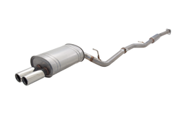 Sistema di scarico cat-back XFORCE 3 silenziatore doppio terminale acc