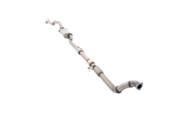Sistema di scarico turbo-back XFORCE 3 con catalizzatore sportivo acci