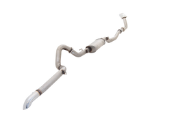 Sistema di scarico turbo-back XFORCE 3 acciaio inox 409 - Toyota Land 