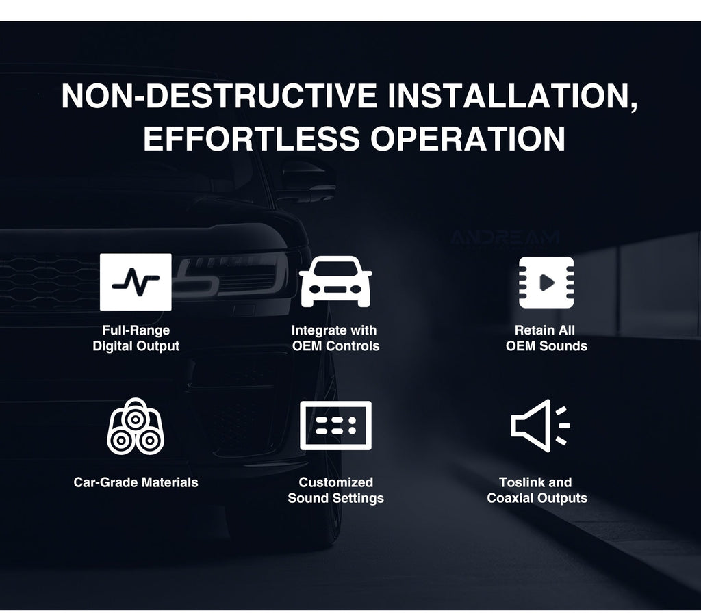 Decoder audio DSP Jaguar Land Rover MOST Ethernet 2