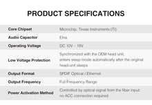 Carica l'immagine nel visualizzatore di Gallery, Decoder audio DSP BMW MOST Ethernet 6