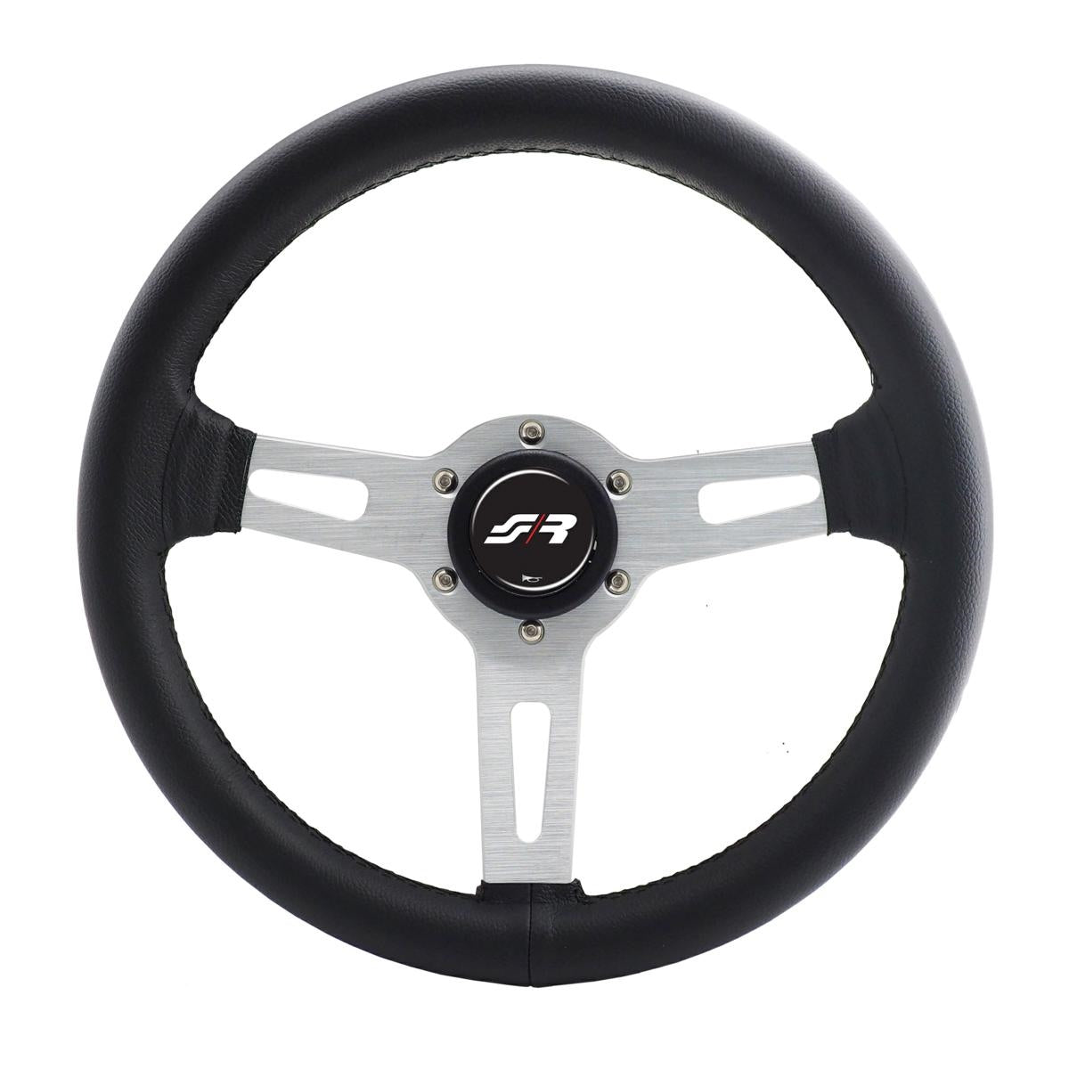 Volante Sportivo UniversaleEpoca nero cucitura nera