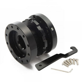 Prolunga Mozzo Volante SK-Import Regolabile Nera Alluminio Universale