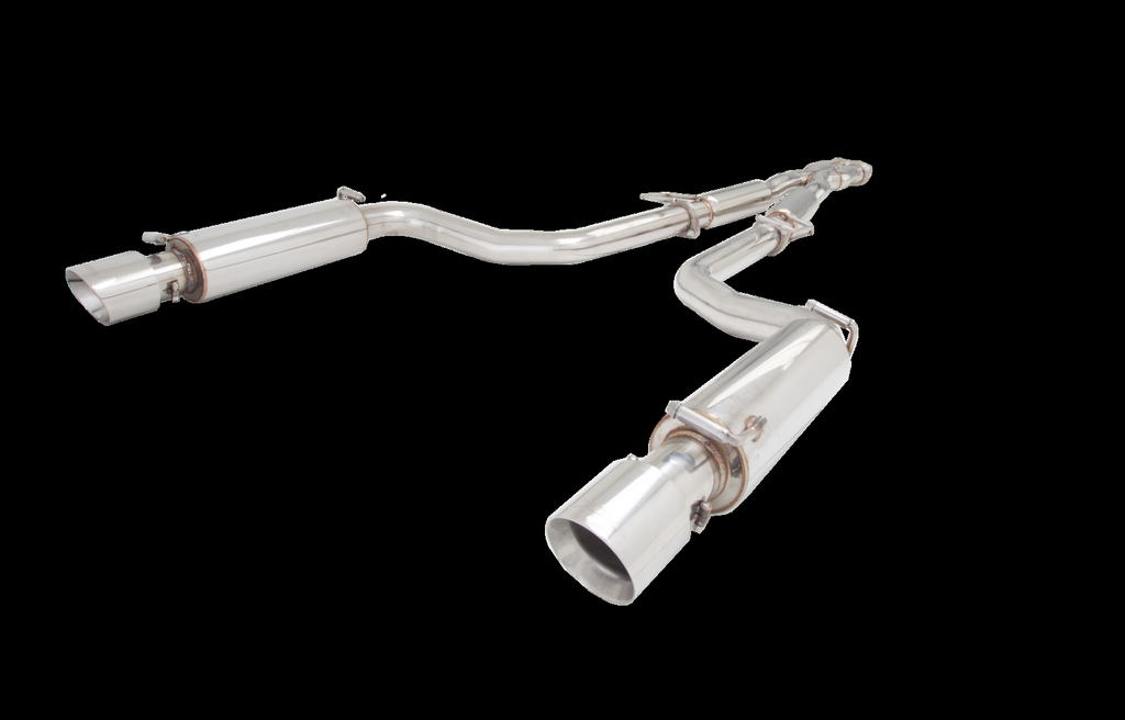 Sistema di scarico cat-back XFORCE 3 acciaio inox 304 lucidato - Chrys
