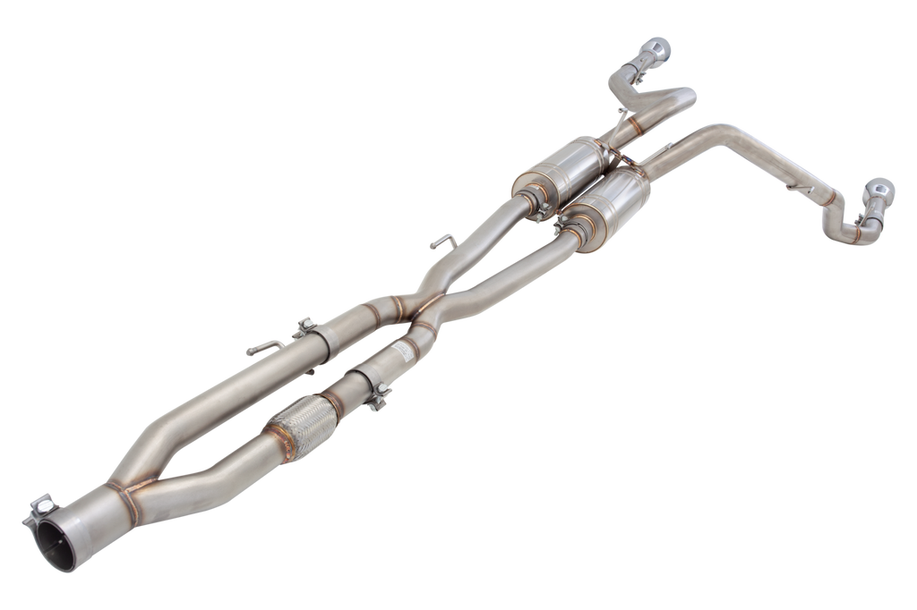 Sistema di scarico cat-back XFORCE 2.5 acciaio inox 304 - Dodge RAM 20