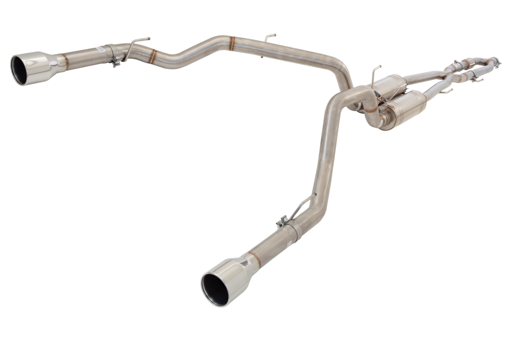 Sistema di scarico cat-back XFORCE 2.5 acciaio inox 304 - Dodge RAM 20