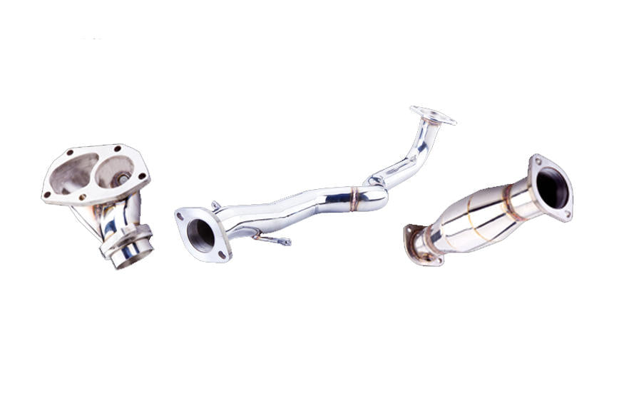 Sistema di scarico turbo-back Varex XFORCE 3 acciaio inox 304 - Mitsub
