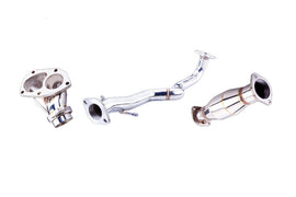 Sistema di scarico turbo-back Varex XFORCE 3 acciaio inox 304 - Mitsub