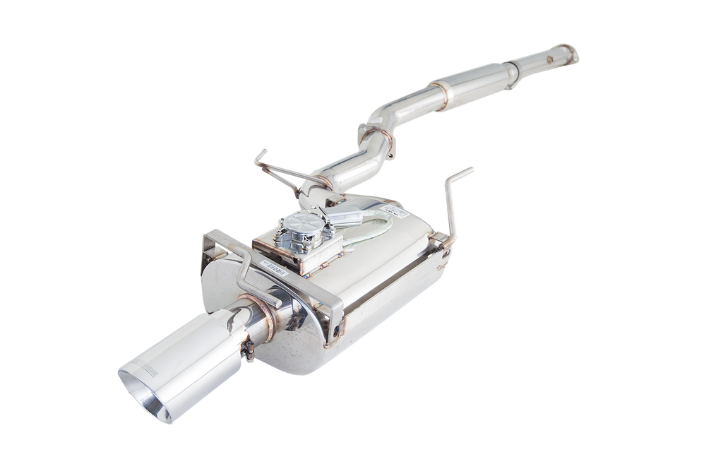 Sistema di scarico cat-back Varex XFORCE 3 acciaio inox 304 - Mitsubis