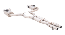Carica l'immagine nel visualizzatore di Gallery, Sistema di scarico cat-back Varex XFORCE 2.5 silenziatori ovali acciai