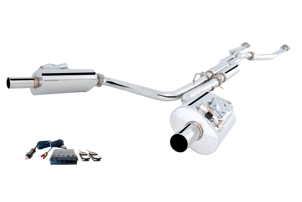 Sistema di scarico cat-back XFORCE 2.5 acciaio inox 304 - Lexus IS (XE