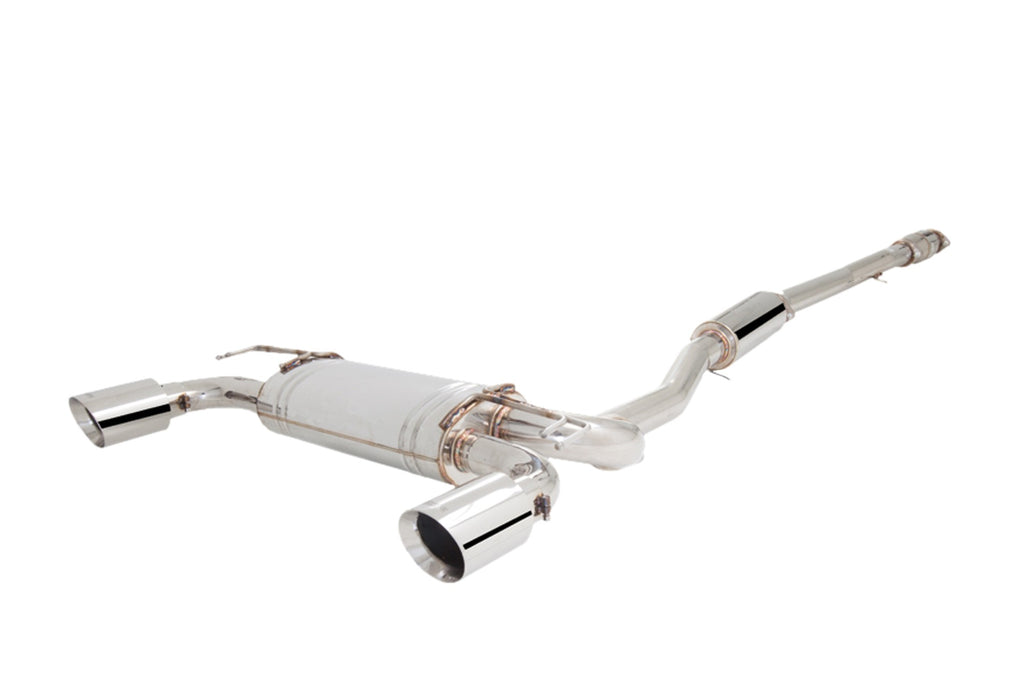 Sistema di scarico cat-back XFORCE 3 acciaio inox 304 - Mitsubishi Lan