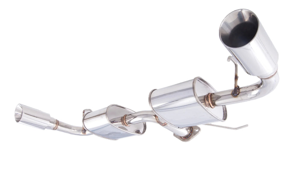 Scarico axle-back XFORCE 2.5 acciaio inox 304 - Mitsubishi Lancer (CY)