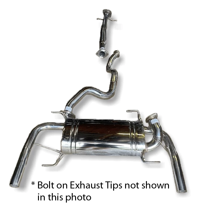 Sistema di scarico cat-back XFORCE 2.5 acciaio inox 304 - Suzuki Swift