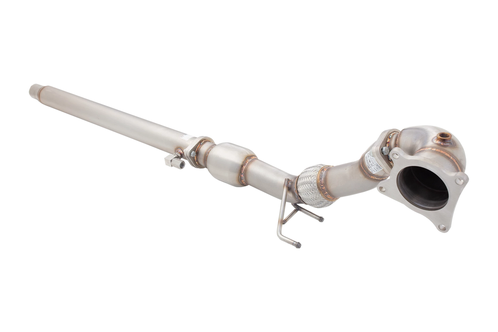 Downpipe XFORCE 3.5 con catalizzatore sportivo acciaio inox 304 - Audi