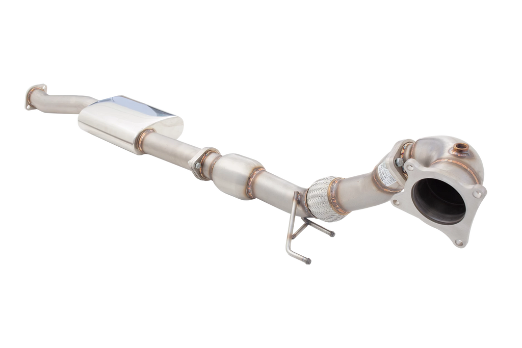 Downpipe XFORCE 3.5 con catalizzatore sportivo acciaio inox 304 - Volk