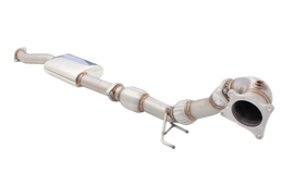 Downpipe XFORCE 3.5 con catalizzatore sportivo acciaio inox 304 - Volk