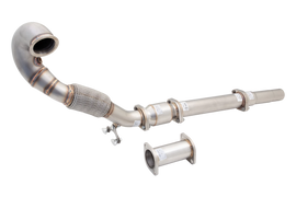 Downpipe XFORCE 3 con catalizzatore sportivo acciaio inox 304 - Volksw
