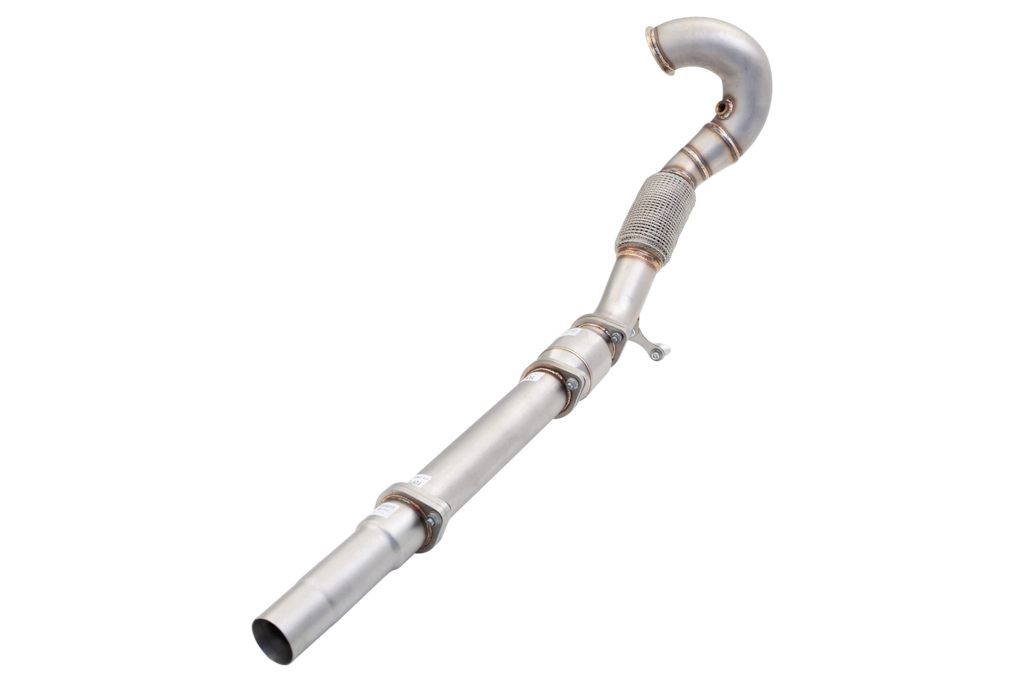 Downpipe XFORCE 3 con catalizzatore sportivo acciaio inox 304 - Volksw