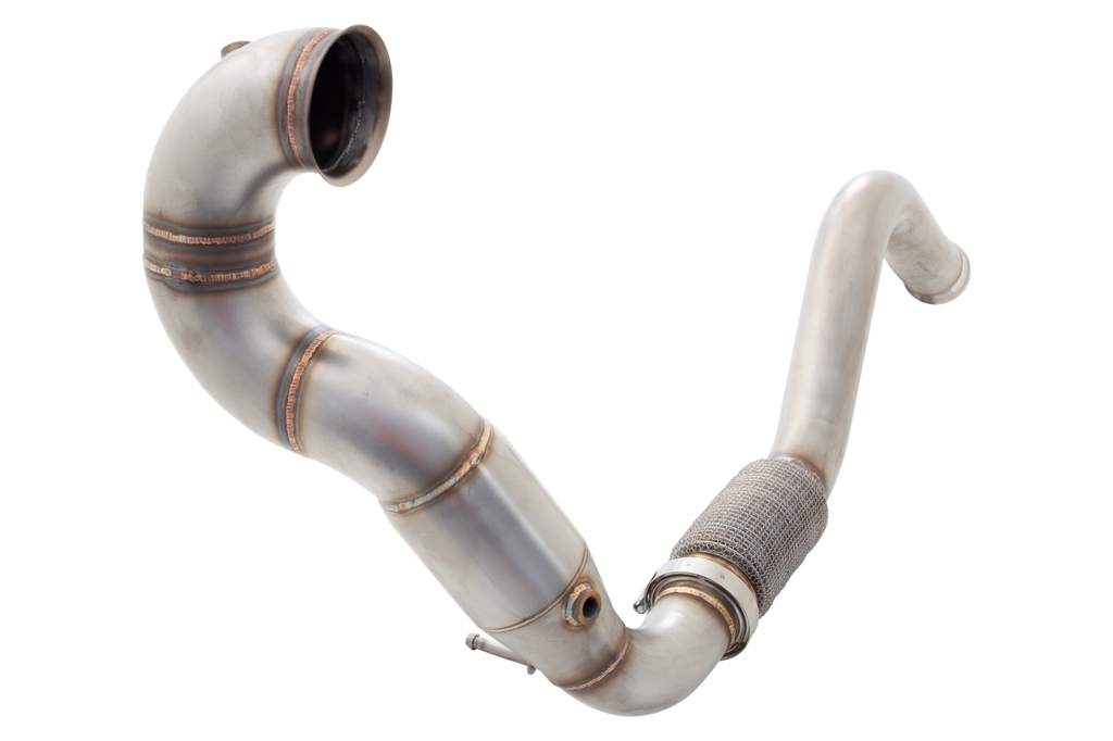 Downpipe XFORCE 3 con catalizzatore sportivo acciaio inox 201 - Merced