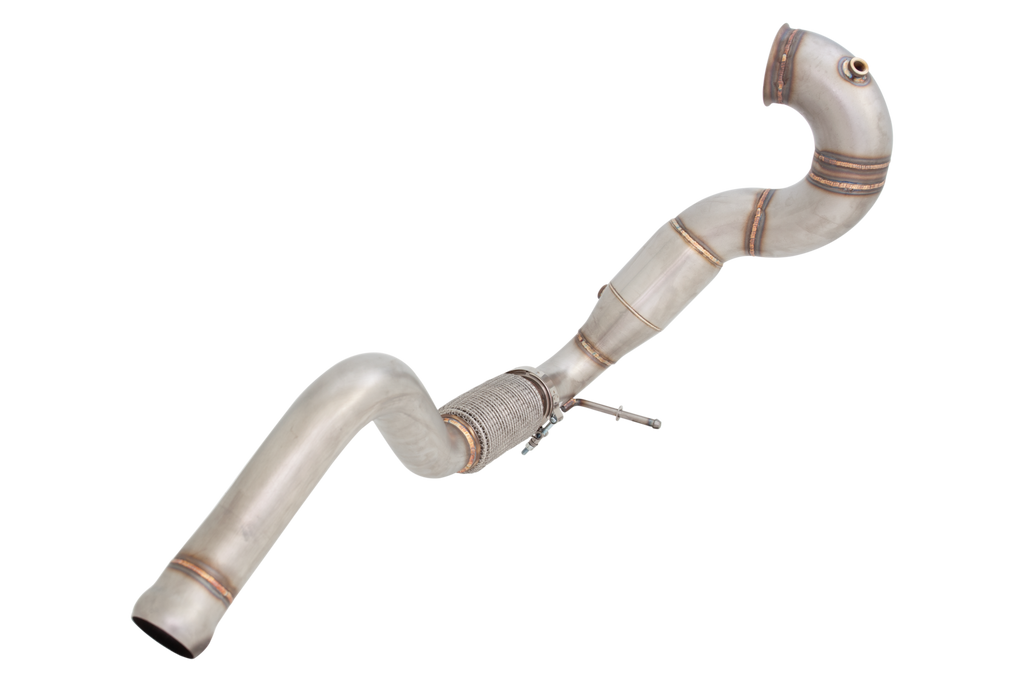 Downpipe XFORCE 3 con catalizzatore sportivo acciaio inox 201 - Merced