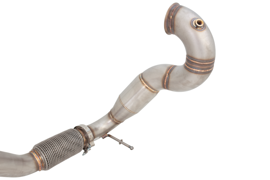 Downpipe XFORCE 3 con catalizzatore sportivo acciaio inox 201 - Merced