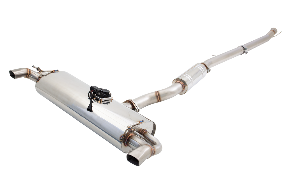 Sistema di scarico cat-back Varex XFORCE 3 acciaio inox 304 lucidato -