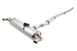 Sistema di scarico cat-back Varex XFORCE 3 acciaio inox 304 lucidato -