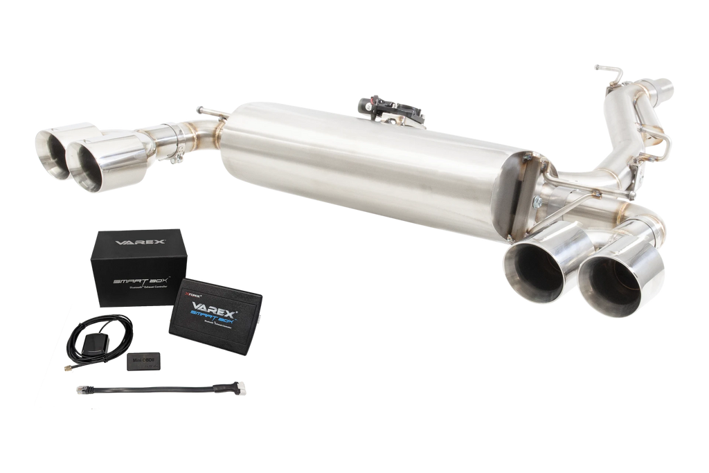 Sistema di scarico cat-back Varex XFORCE 3 con Smartbox Bluetooth acci