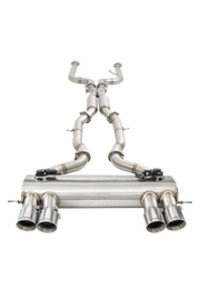 Sistema di scarico cat-back Varex XFORCE 3 doppia uscita acciaio inox 