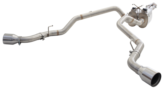 Sistema di scarico cat-back Varex XFORCE 2.5 acciaio inox 304 - Dodge 