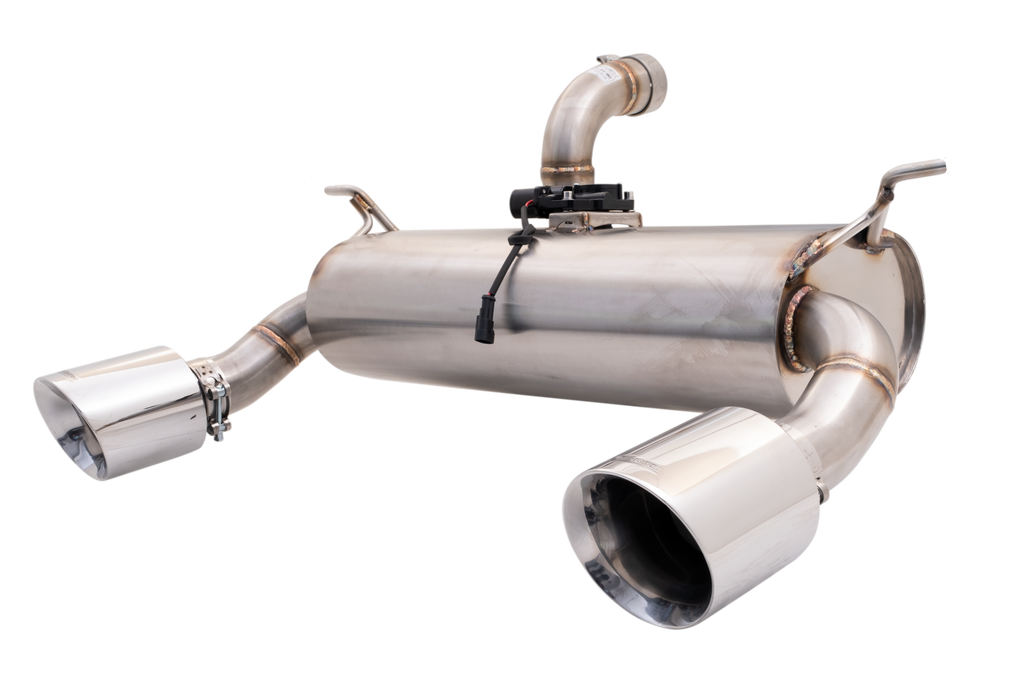 Scarico axle-back Varex XFORCE 2.5 acciaio inox 304 - Jeep Wrangler (J