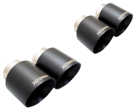 Terminali di scarico XFORCE 4 nero - BMW Serie M3 Serie M4 (G80 / G81 