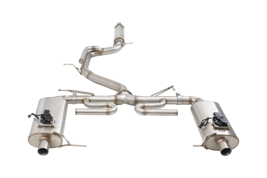 Sistema di scarico cat-back Varex XFORCE 3 acciaio inox 304 - Skoda Oc