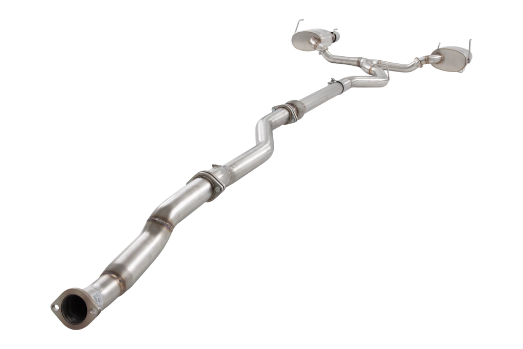 Sistema di scarico cat-back XFORCE 3 versione street acciaio inox 304 