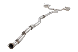 Sistema di scarico cat-back XFORCE 3 versione street acciaio inox 304 