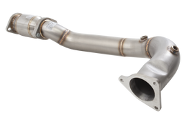 Downpipe XFORCE 3.5 con catalizzatore sportivo acciaio inox 304 satina