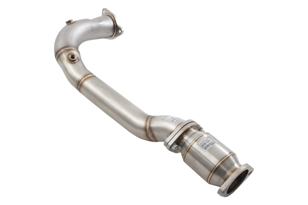 Downpipe XFORCE 3.5 con catalizzatore sportivo acciaio inox 304 satina