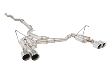 Carica l'immagine nel visualizzatore di Gallery, Sistema di scarico cat-back XFORCE 3 versione race acciaio inox 304 - 