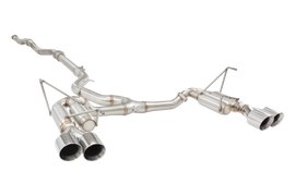 Sistema di scarico cat-back XFORCE 3 versione race acciaio inox 304 - 