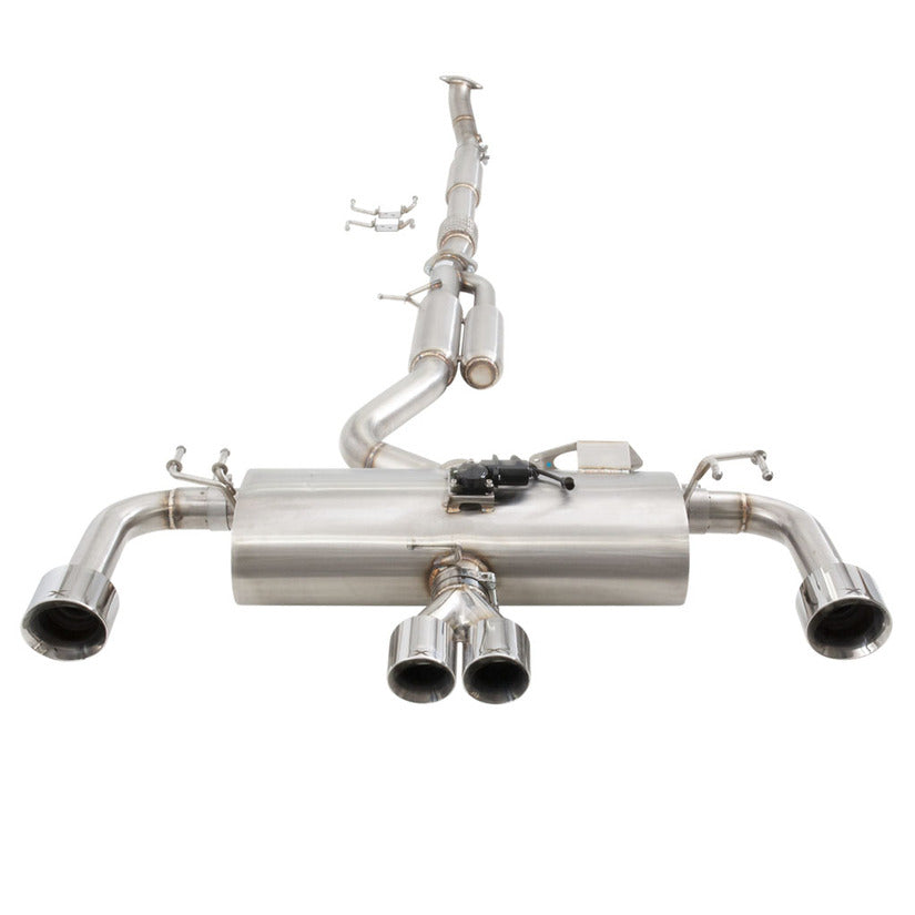 Sistema di scarico cat-back Varex XFORCE 3 acciaio inox 304 - Toyota G